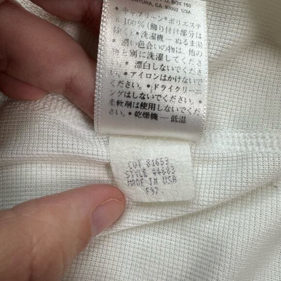 Patagonia Capilene Base Layer Pant Women's Large White Lightweight Thermal - Picture 5 of 10